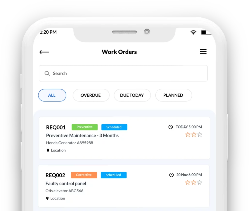 work order app